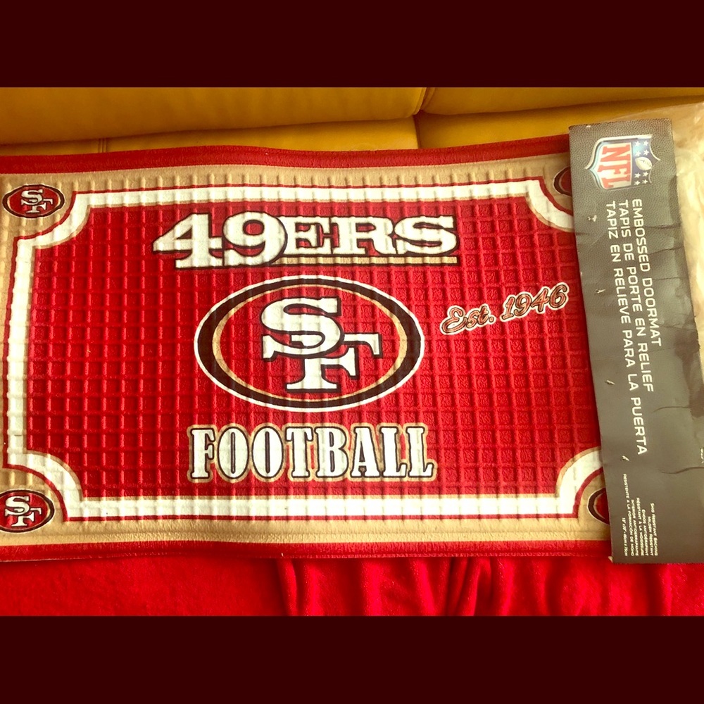 COPY - San Francisco Niners Door Mat